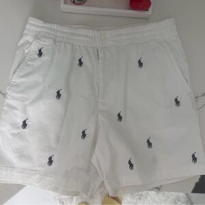 Polo by Ralph Lauren White Kids Shorts